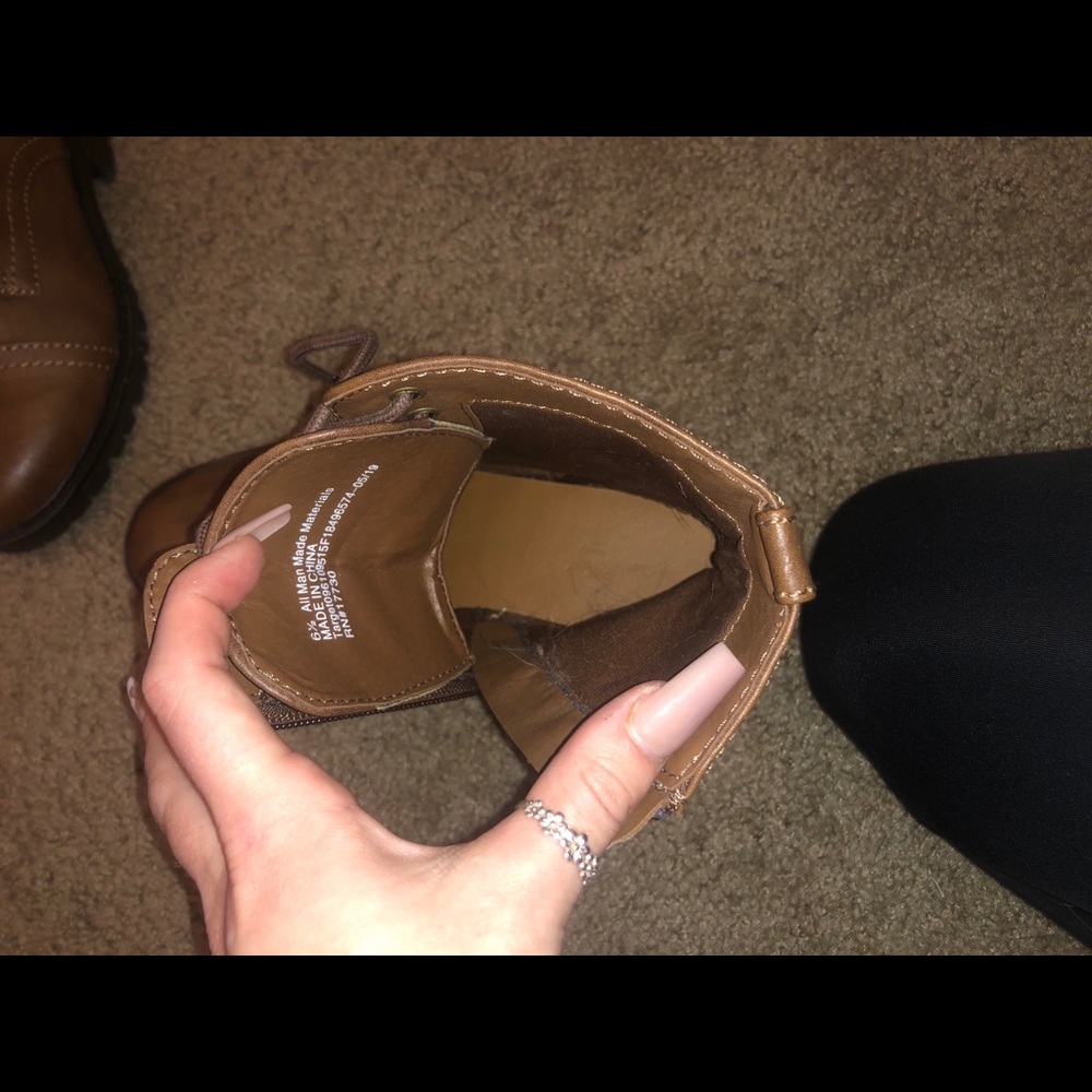 brown comeback boots